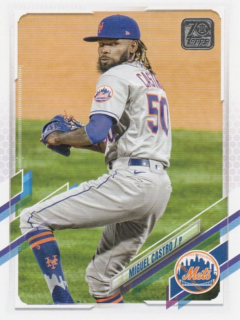 Miguel Castro - 2021 Topps 70th Anniversary Update Series MLB Baseball Card